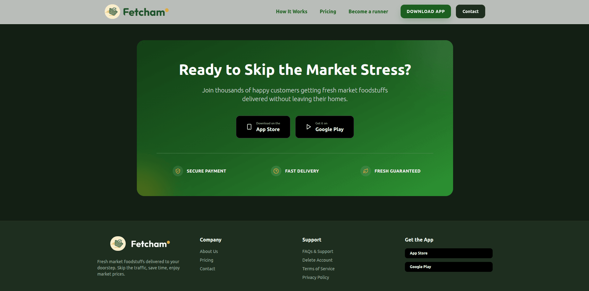 Fetcham — Local Foodstuff & Market Shopping — Screenshot 2