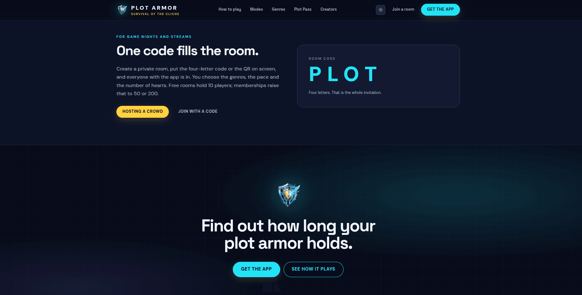 Plot Armor — Real-Time Multiplayer Trivia Battle Royale — Screenshot 2